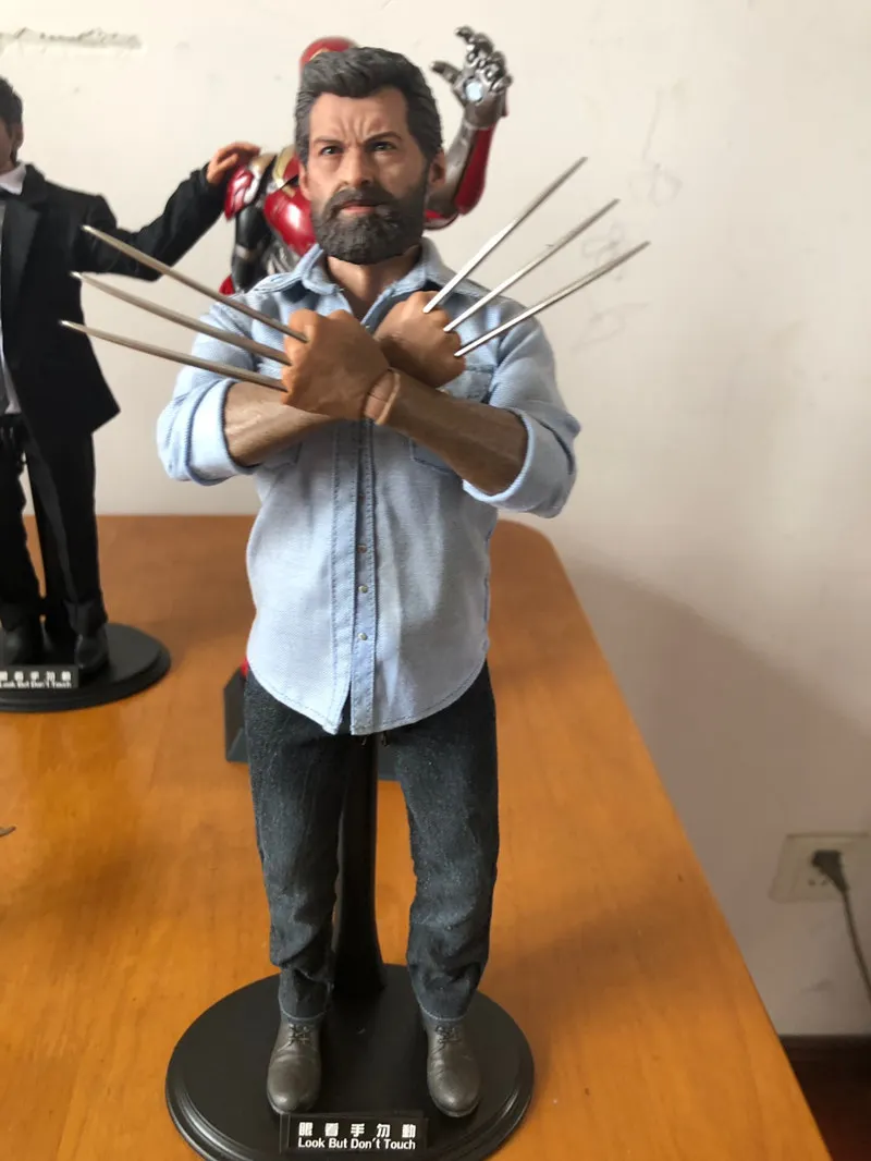 [Funny] 12 ''Angry X-MEN Росомаха 1/6 масштаб экшн-фигурка тело и голова лепить и наборы одежды Коллекция Модель игрушки