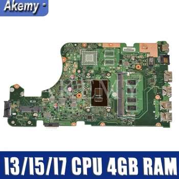 

Akemy For Asus X555UAB X555UJ X555UF X555UQ X555UB A555U K555F F555U laptop motherboard 4GB RAM tested 100% original mainboard