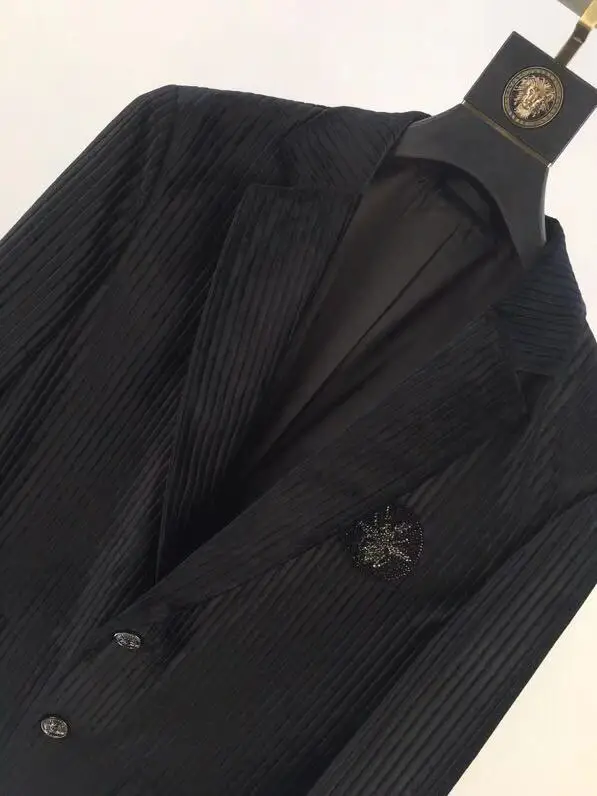AH10459, модные мужские пальто и куртки,, Подиумные роскошные, известный бренд, Европейский дизайн, вечерние, Стильная мужская одежда