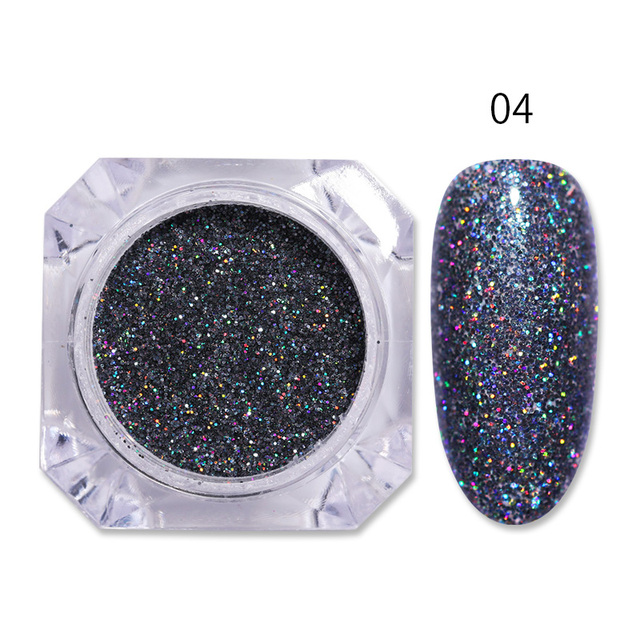 Glitter Powder Pearl sparkle Nail Powder Chrome Sparkling Dazzling Pigment Dust  Art Decoration