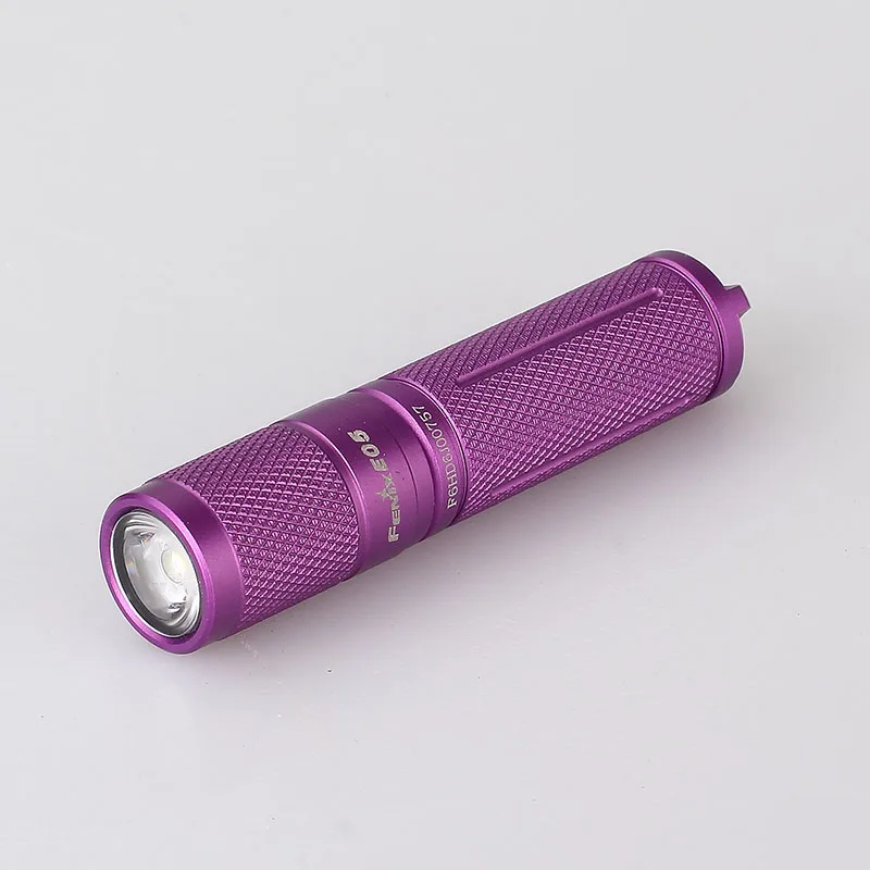 FENIX E05 Edition Cree XP E2 светодиодный Flshlight 3 режима 85 люмен 1 * AAA Батарея|Фонарики и