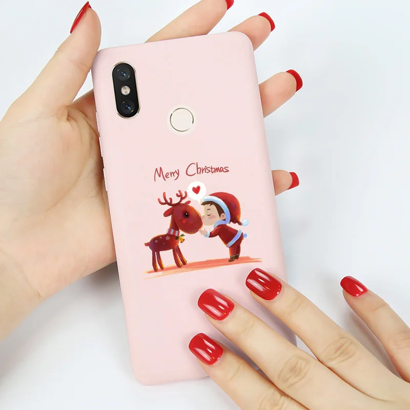 Рождественский Красный силиконовый чехол mi Note 8 PRO для Xiao mi Red mi Note 8T 7 6 PRO 5 Plus 5A 6A 7A 8A mi 8 Lite K20 9T A3 A2 Capa