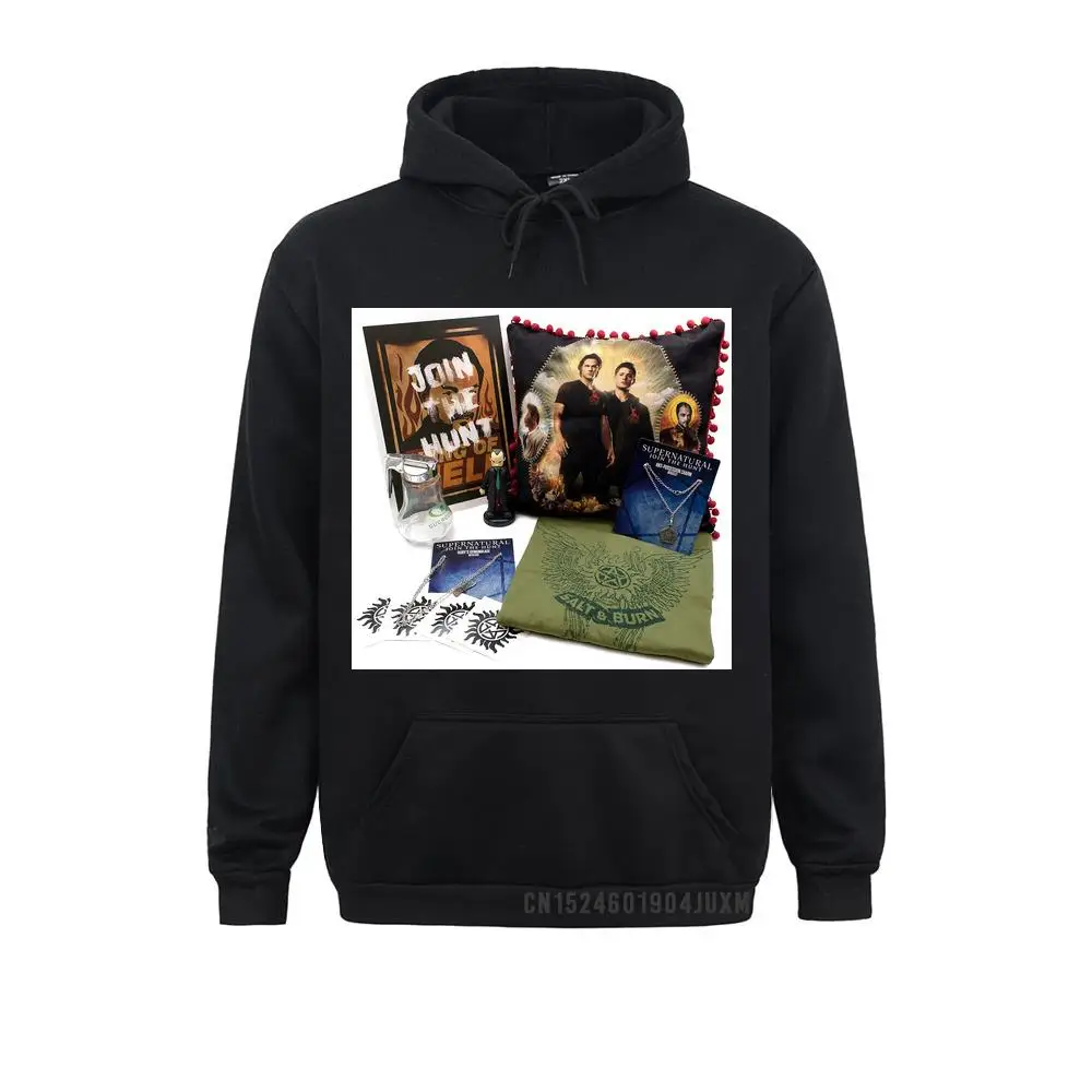 Group Supernatura Cu turef y Co ectors Box Box IV Officia y icensed Gift Box 8 Exc usive Merch__205 Men Sweatshirts Plain April FOOL DAY Long Sleeve Hoodies  Hoods Supernatura Cu turef y Co ectors Box Box IV Officia y icensed Gift Box 8 Exc usive Merch__205black