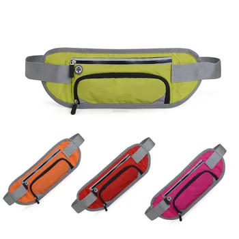 

Outdoor Sports Gym Fitness Waist Bag Waterproof Hiking Climbing Kettle Bag Mobile Phone Bags Men Women Running Waist Bags