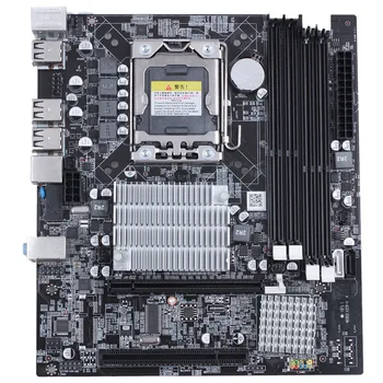 

X58 Desktop Motherboard Lga 1366 4-Channels Ddr3 32Gb Ram Mainboard For E5520/L5520 X5650 Core I7
