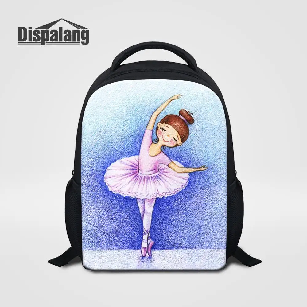 Backpack11 Dispalang детские подарки милые девушки рюкзаки балетные туфли Носок Печать Дети школьный рюкзак дешёвые Наплечные сумки детские мини-рюкзак - Цвет: Backpack11