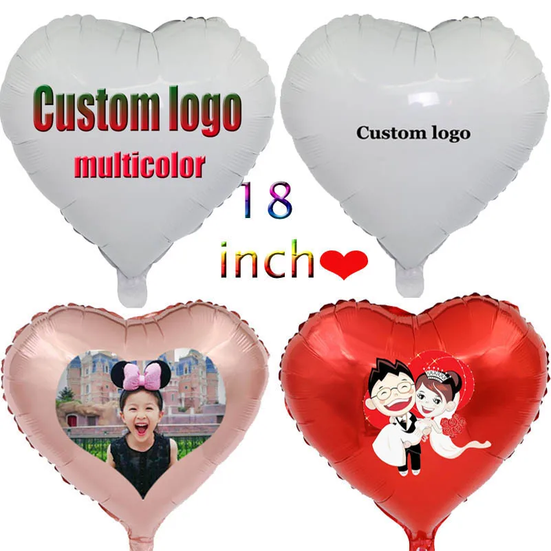 Balloon custom LOGO wedding anniversary celebration creative balloon decoration 2pcs/ot