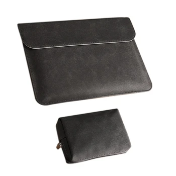 

Waterproof PU Leather Case Laptop Bag Suitable for Air 13-Inch A1466 A1369 Apple Protective Matte PU Leather Laptop Line