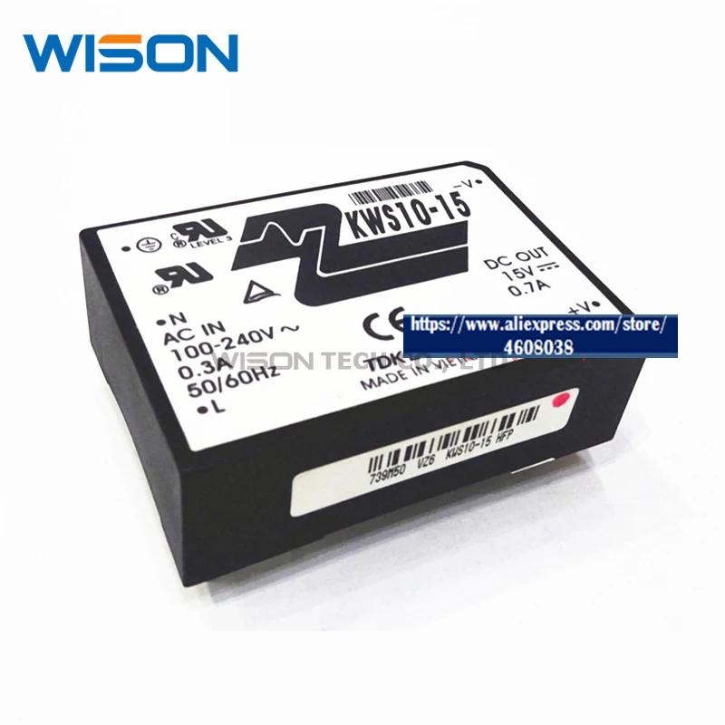 KWS10-15 220VAC power модуль питания