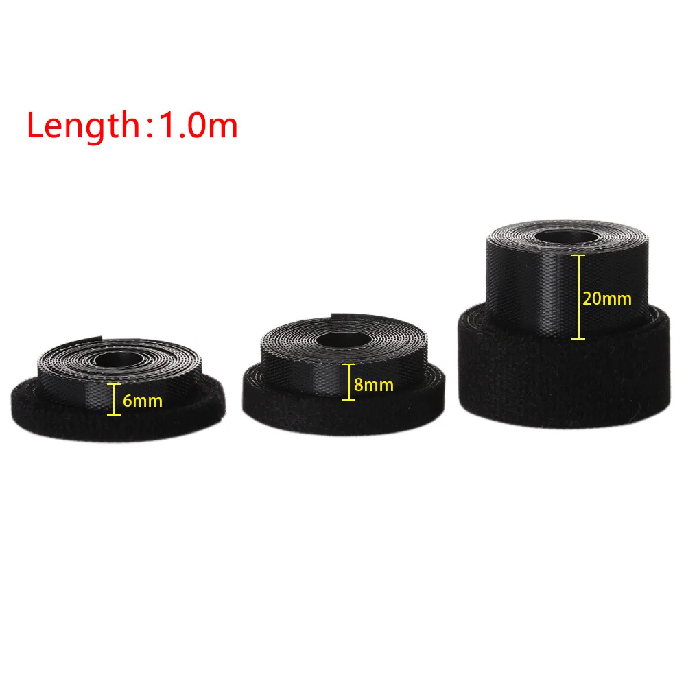 6/8/20mm Fastener Tape Magic Sticker for Doll Sewing Clothes Sewing Magic Tape Sticker Paste Strap DIY Doll Clothing Accessories — view 6