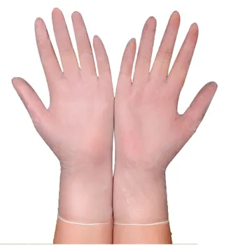 

100PCS Transparent Waterproof Disposable Latex Gloves Dishwashing/Kitchen/Work/Garden Gloves Universal For Left Right Hand #25