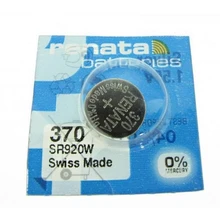 Батарейка 370/SR920W 1.55V Renata Батарейка 370/SR920W 1.55V Renata