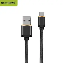 NATTHSWE 5A супер быстрый кабель USB C для huawei P30 P20 Lite Xiaomi Mi 9 Quick Charge 3,0 usb type C зарядный кабель для samsung A5