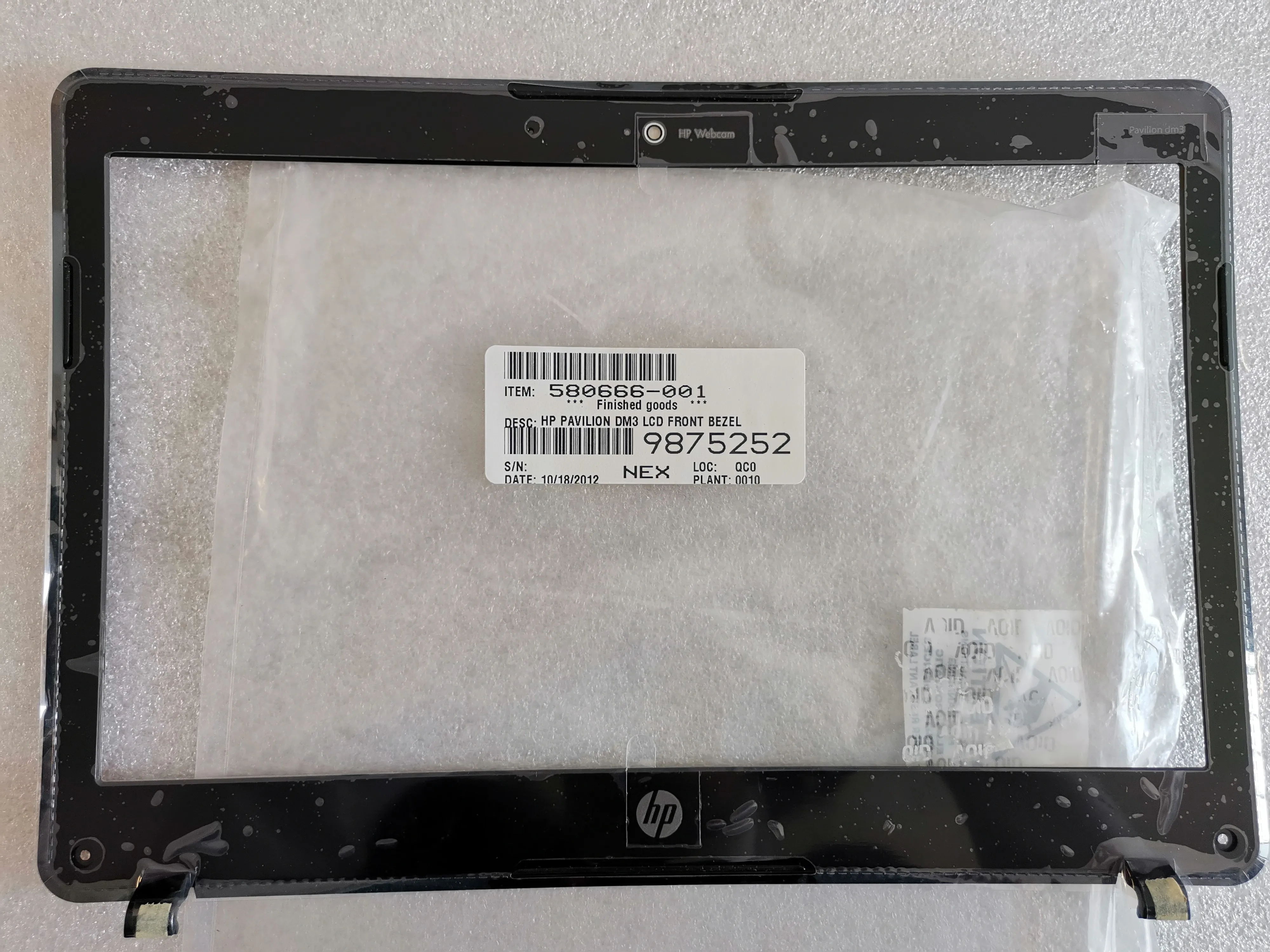 Для hp Pavilion DM3 lcd передняя крышка 580666-001