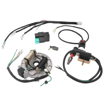 

Motorcycle Electrics Wiring Harness For Bike ATV Quad Pit Bike Buggy Go Kart 50 70 90 110CC