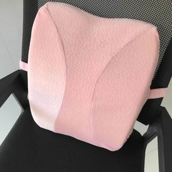 

Memory Foam Lumbar Pillow Pillow Support Back Massager Cushion Seat Waist Car Rest