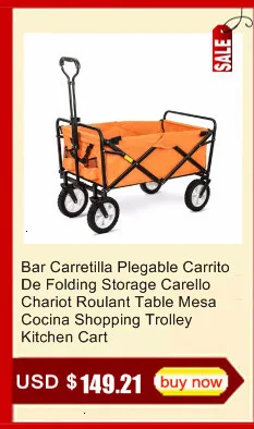 La Compra Pieghevole Carrito De Carro Storage Table Shopping Trolley Mesa Cocina Carrello Cucina Chariot Roulant Kitchen Cart