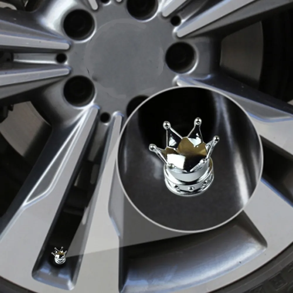 Практичный автомобильный Стайлинг Bling Crown автомобильные колеса шины Клапан Пылезащитный Колпачок s авто мотоцикл Стразы крышка обода шины колпачок