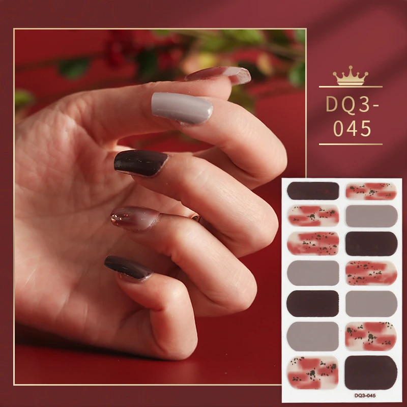 Black And Red And Gray Manicure Designed Solid Colors And Creative Nail ...