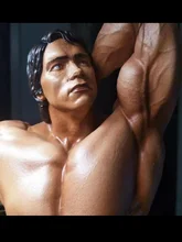  LindenKing Arnold Schwarzenegger Bodybuilder Action Figure 30cm 3D Printing Figure Garage Kit Unpainted  Gift To Painte A016 