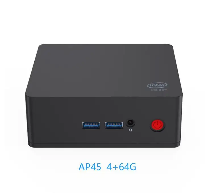 Настольный Мини компьютер AP45 LPDDR4 4/8GB 64/128/256/512 накопитель mSATA Full HD мини ПК AP45 процессор Pentium J4205 Ultra 4k - Цвет: 4G 64G