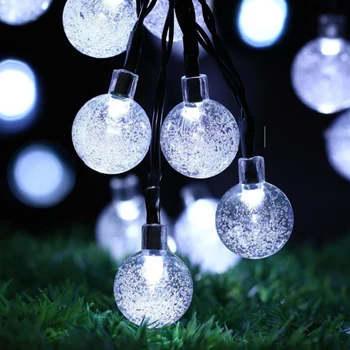 

LED Outdoor Solar Lamp String Lights 20/30/50/100 LEDs Fairy Holiday Christmas Party Garland Solar Garden Waterproof hot