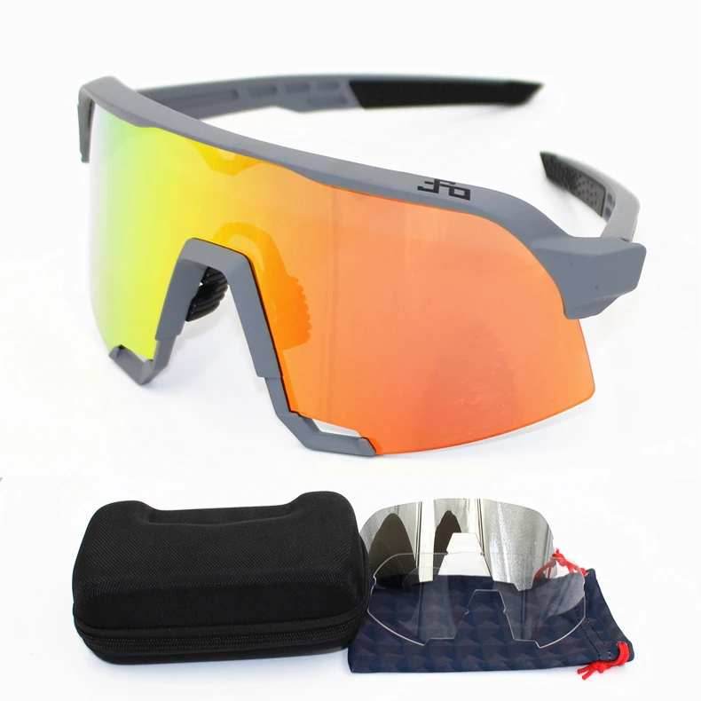 Бренд S2 S3 поляризованные уличные спортивные велосипедные солнцезащитные очки MTB велосипедные очки Питер очки Gafas Ciclismo - Цвет: S3 7