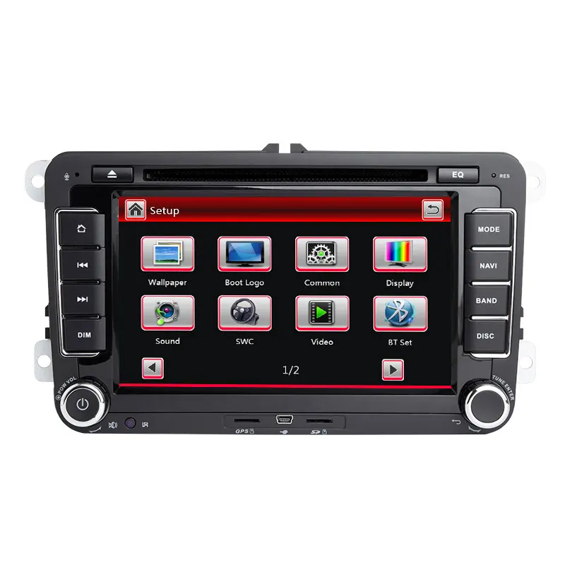 2 Din Автомобильный dvd-плеер для VW Volkswagen Passat b6 b7 amarok Skoda Octavia Superb 2 T5 Golf 5 сиденье для Polo leon радио gps навигация