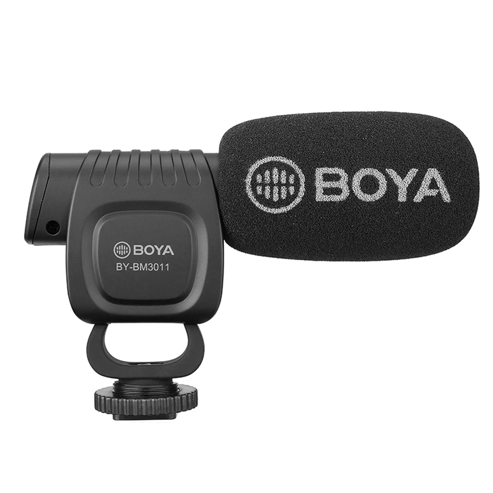 BOYA BY-BM3011 кардиоидный микрофон на камеру для DSLR Nikon Canon видеокамера телефон с 3 5 мм