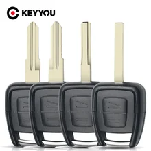 KEYYOU – clé télécommande de voiture à 2 boutons, pour Vauxhall, Opel, Omega, Vectra, Frontera, Astra, Zafira
