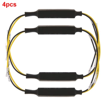 

4pcs Maintenance Lightweight For Indicators Error Cancel Durable Decoder LED Resistors Cable Motorcycle Accessories Turn Signal