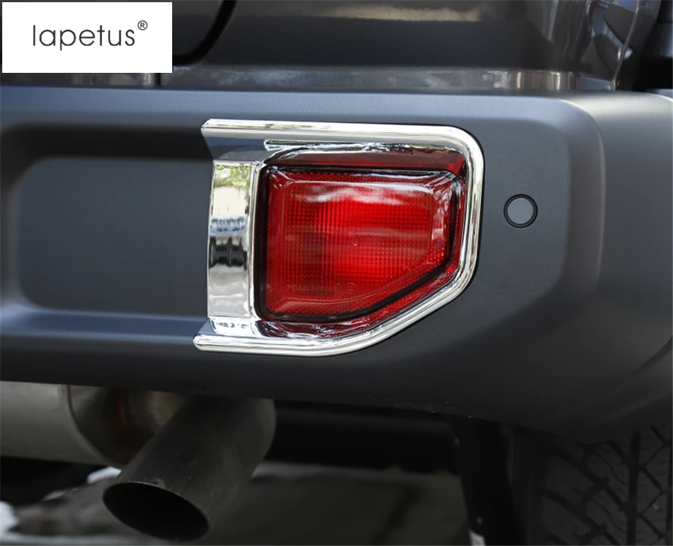 Аксессуары Lapetus, подходят для Jeep Wrangler JL-, задний багажник, бампер, противотуманные фары, молдинг, крышка, комплект, отделка, 2 цвета