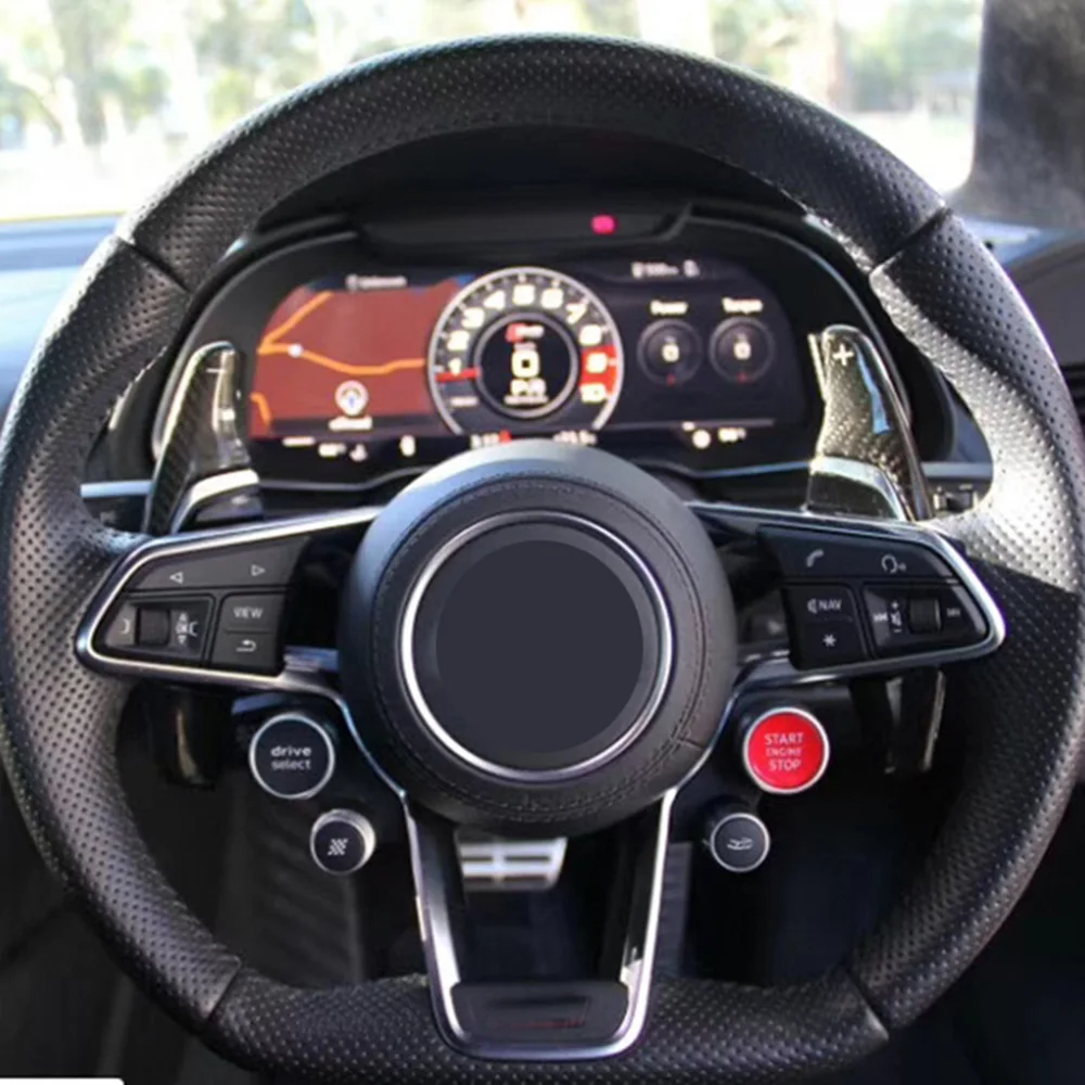 Paddle Shifter для Audi A5 S3 S5 S6 SQ5 RS3 RS6 RS7 2015 2016 2017 руль из углеродного волокна|Рулевые колеса