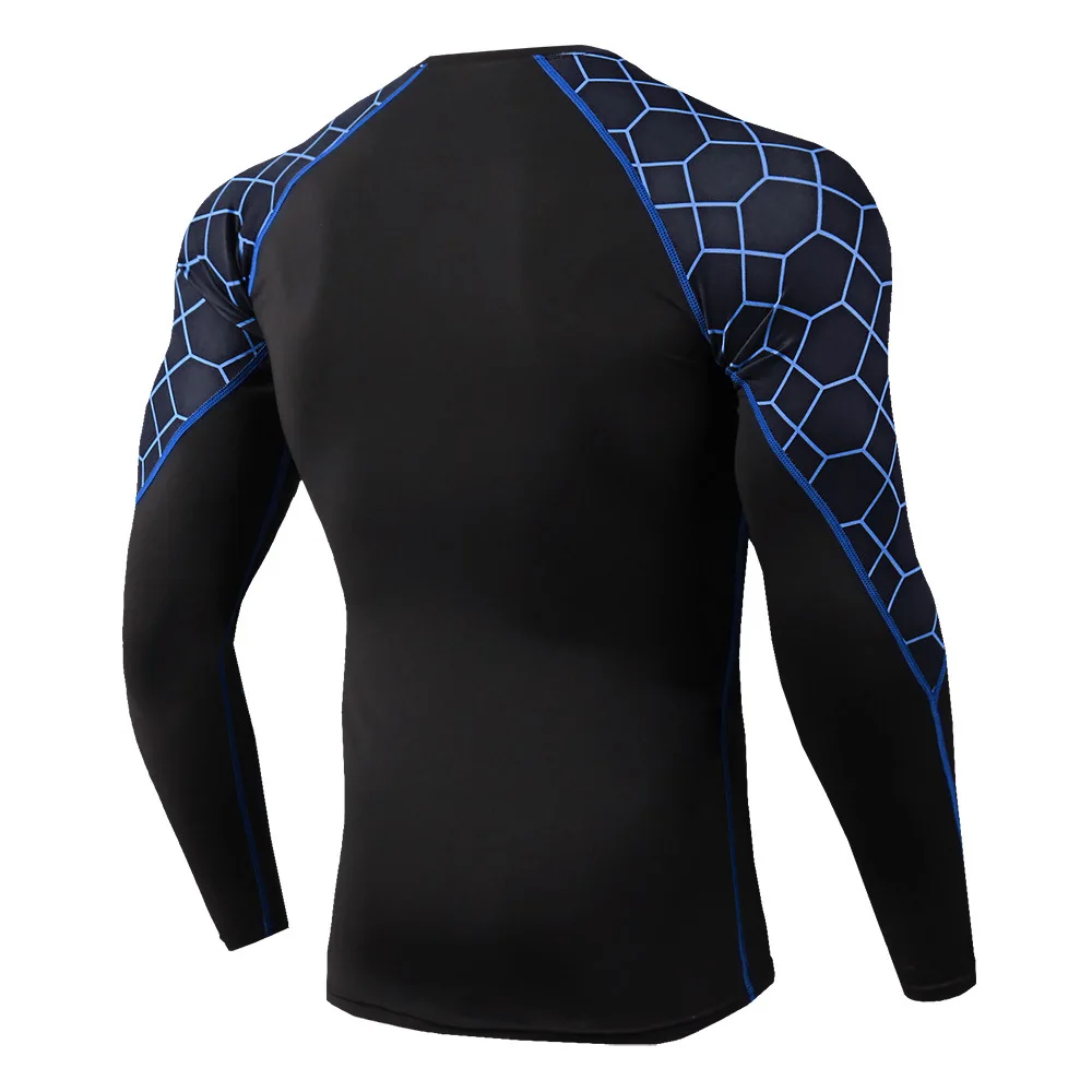 Футболка для Mma Rashguard мужские спортивные футболки бокса компрессионная