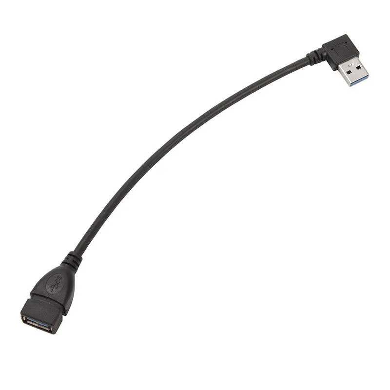 Usb 3,0 угол 90 градусов удлинитель адаптер «Папа-мама» шнур данных