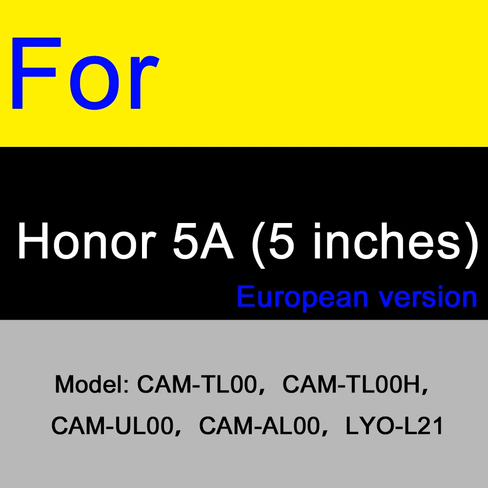 Ультратонкое высококачественное закаленное стекло для huawei honor 5C honor 4C 4X 4A 6X7 huawei 5A защита экрана HD Защита от царапин стекло - Цвет: for honor 5A
