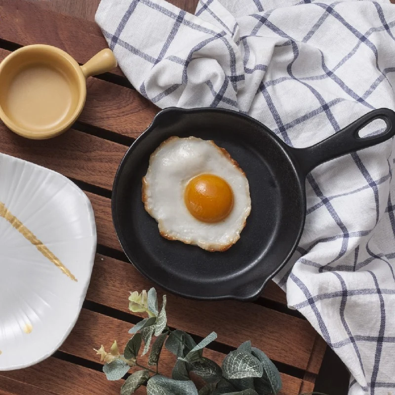 

Cast Iron Skillet Small Pre-Seasoned Skillet for Oven or Camp cast iron skillet cast iron cauldron cast iron home pot Frying pan
