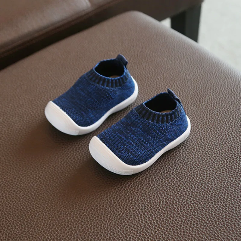 Spring and Autumn Baby First Walkers Soft Botton Baby Boys Shoes Solid Girls First Walkers Fashion Soft Breathable Kids Shoes