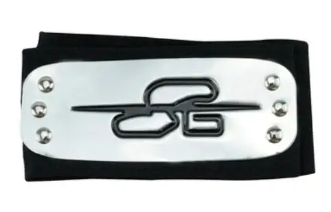 Черный наруто лист деревенский логотип металлическое покрытие повязка/защита для лба аксессуары для косплея - Цвет: 11