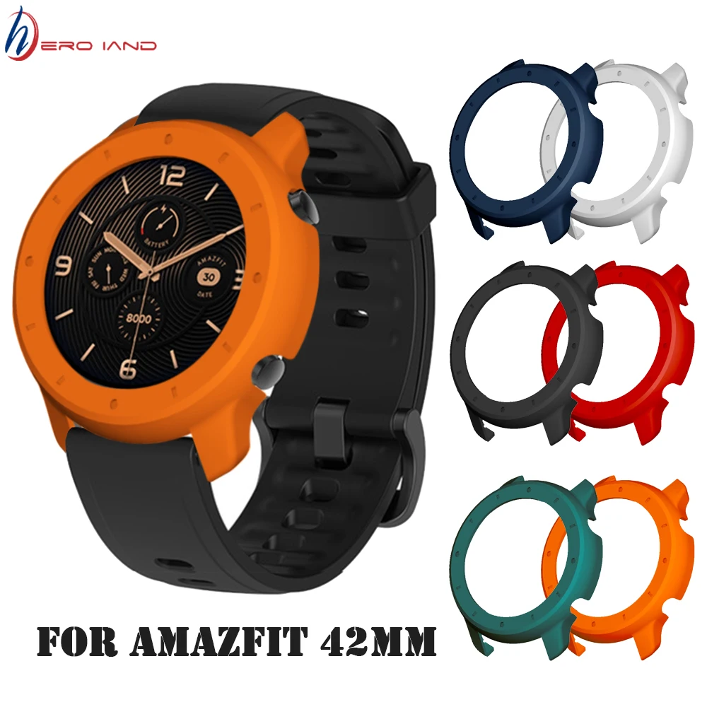 Для Amazfit GTR 42 мм PC защитный чехол умных часов для Xiaomi Huami Smartwatch крышка аксессуары