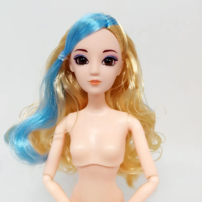 30 см BJD Dolls12 шарнирное тело телесный Dolls1/6 Игрушки для маленьких девочек цветная