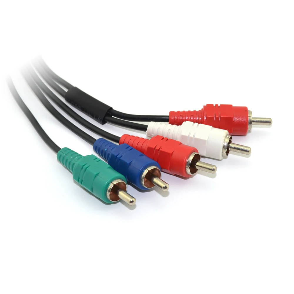  Componente 5RCA cavo AV Audio Video HD TV Via Cavo Per Playstion 2 Per PS2 per PS3 Controller