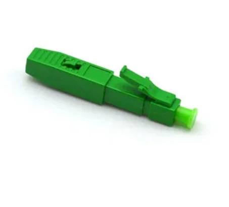 

FTTH LC APC Fast connector singlemode support 2.0mm 3.0mm Indoor Cable and FTTH Flat Cable