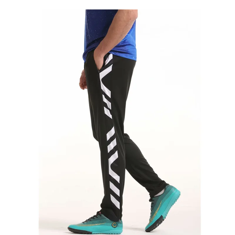 

Spring And Summer-School Uniform Men's Athletic Pants Slacks Quick-Dry Running Football Training Fitness Sweatpants Leg Zipper T