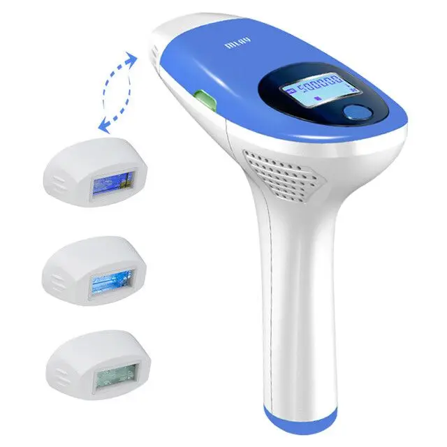 3 IN 1 Blue Mlay IPL эпилятор для удаления волос лазерная машина для постоянного удаления волос для лица 3в1 электрический эпилятор лазер 300000 вспышек - Цвет: 3 IN 1 Blue