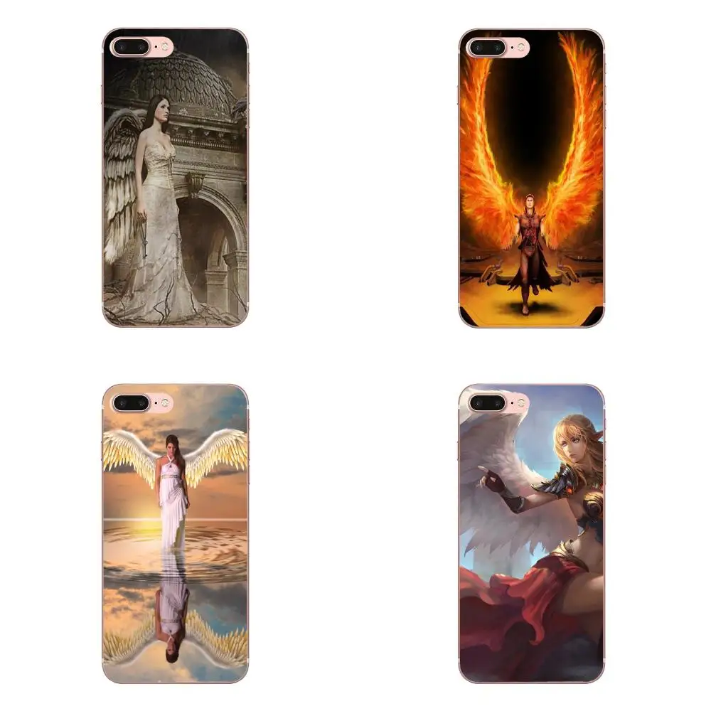 ТПУ аксессуары чехол оригинальный милой девушки ангела для Samsung Galaxy A71 Примечание