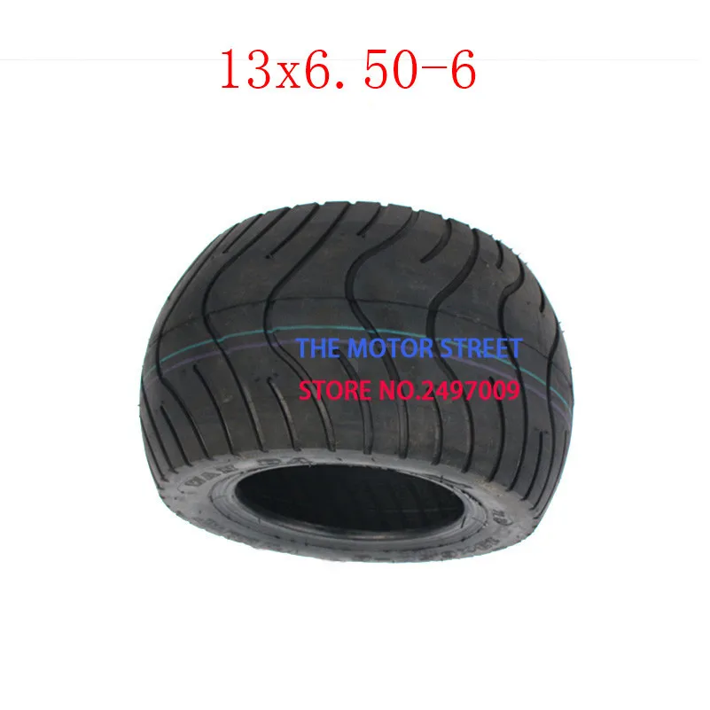 

13 inches Tubeless Tire 13x6.50-6 for ATV QUAD Golf Buggy Mower Go-kart Lawnmowers 13*6.50-6 tire for sightseeing car accessorie
