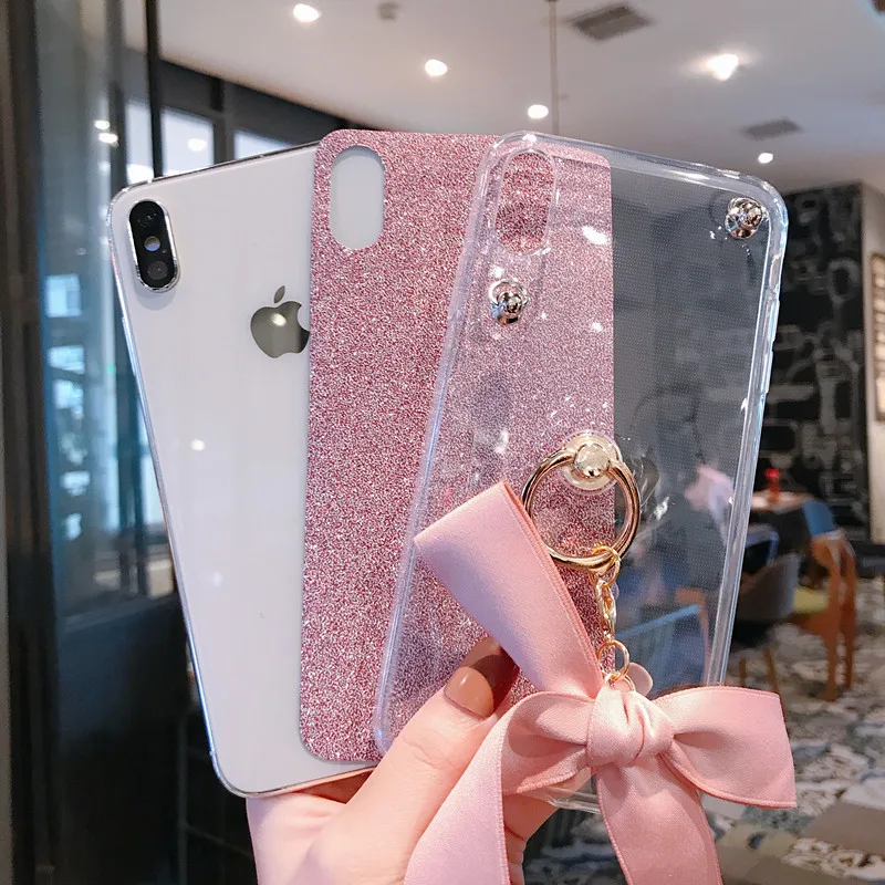 Блестящий чехол на запястье для Moto P30 Note Z3 Z2 E5 G6 Play G4G5 G5S G6S G7 C E4 Eu Plus One Power Ring|Бамперы|