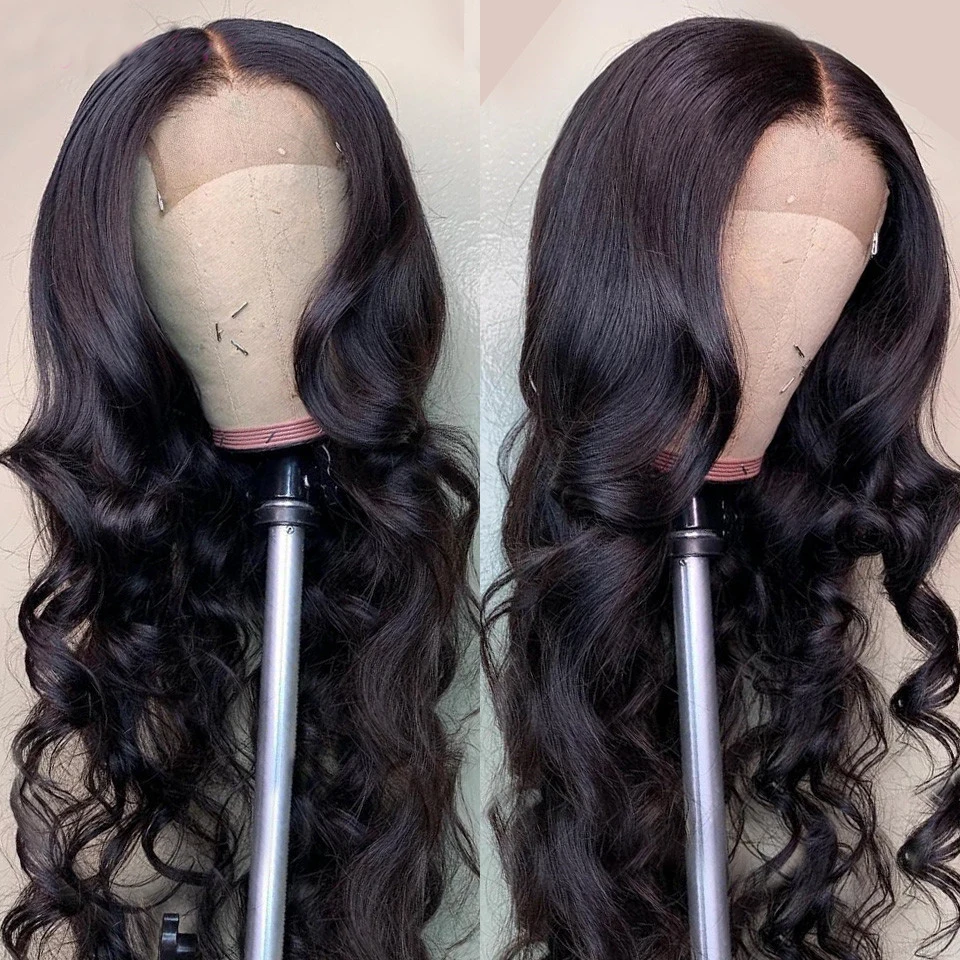 Cheap Apliques com cabelo humano