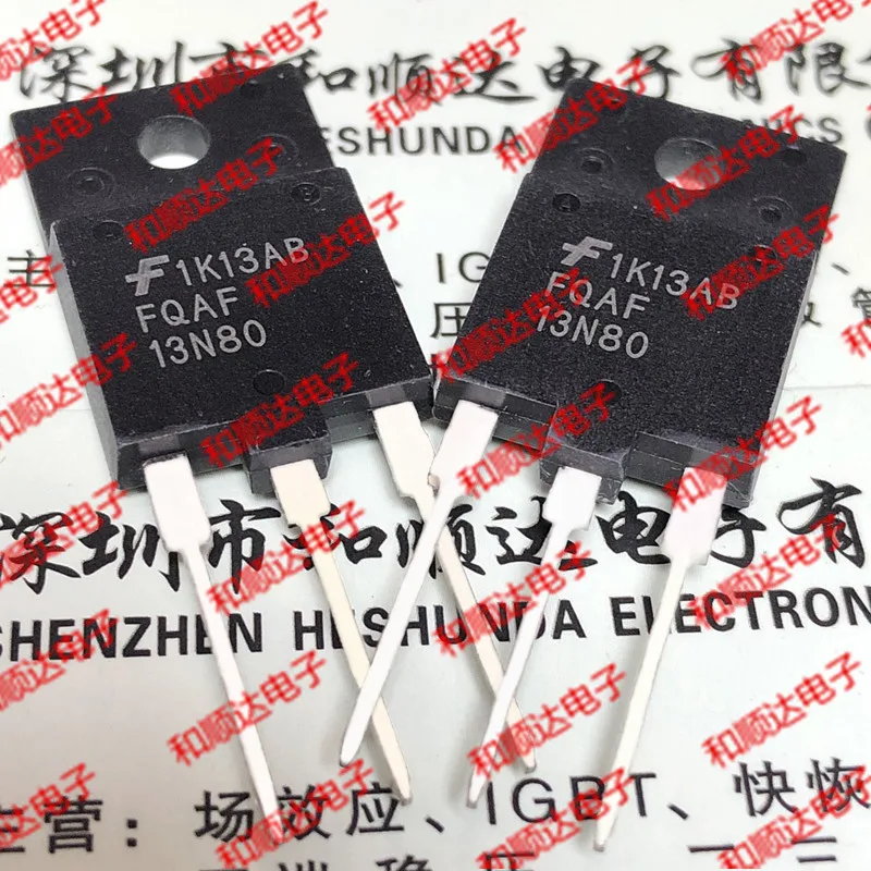10 шт./лот FQAF13N80 TO-3PF 800V 8A